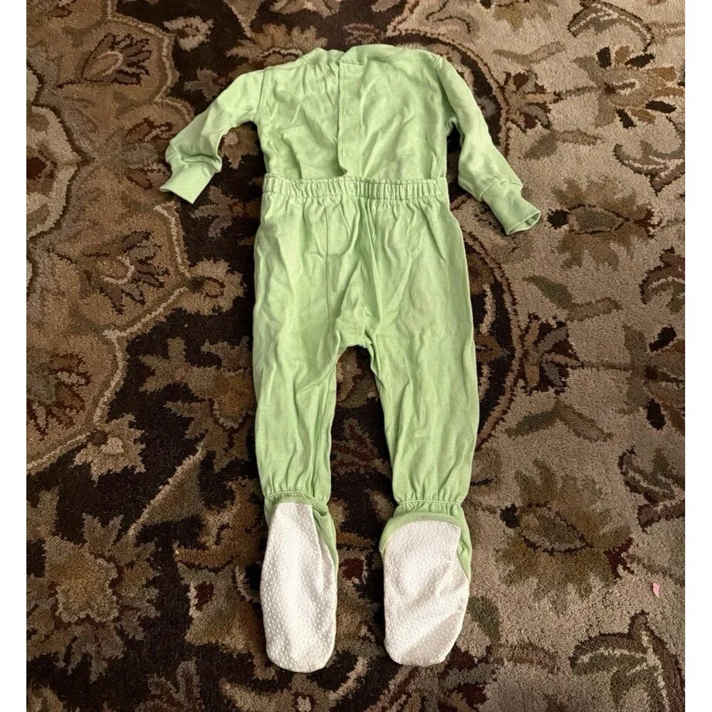 vintage buster brown size 6 months  button snap dottie pajamas new with tags